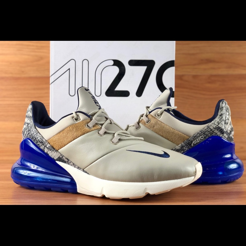 Nike Air Max 270 Shoes Hyper Royal / Snakeskin